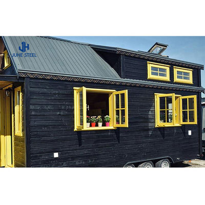 Ξενοδοχείο Prefab μικροσκοπικά σπίτια με flat pack slide out container house και μοντέρνο σχεδιασμό υπνοδωμάτιο