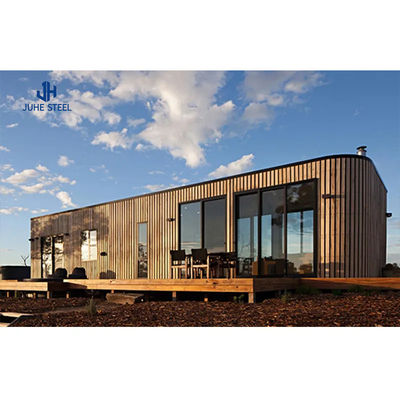 Κλιπτό σπίτι δοχείου με 50/75mm EPS Sandwich Panel τοίχος και ατσάλινο υπόστρωμα πάτωμα