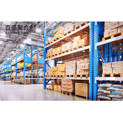 Σχεδιασμένο από το AutoCAD Quick Build Steel Structure Warehouse για αποθήκευση υλικών