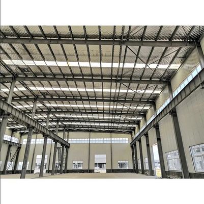 Prefab Steel Structure Warehouse Workshop Κτίριο κατασκευής με 3D σχεδιασμό σχεδιασμού