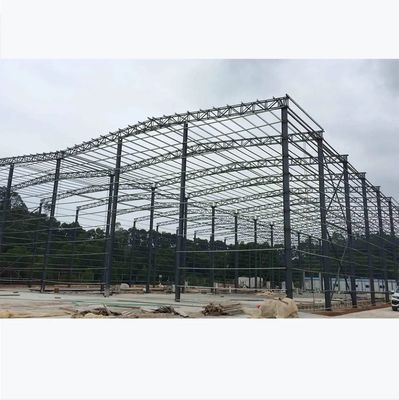 Prefab Steel Structure Warehouse Workshop Κτίριο κατασκευής με 3D σχεδιασμό σχεδιασμού