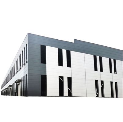 Prefab Steel Structure Warehouse Workshop Κτίριο κατασκευής με 3D σχεδιασμό σχεδιασμού