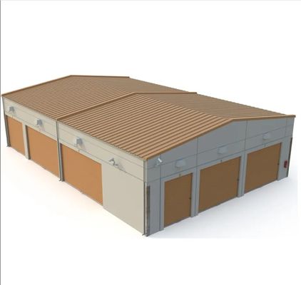 Prefab Steel Structure Warehouse Workshop Κτίριο κατασκευής με 3D σχεδιασμό σχεδιασμού