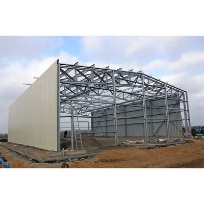 Prefab Steel Structure Warehouse Workshop Κτίριο κατασκευής με 3D σχεδιασμό σχεδιασμού