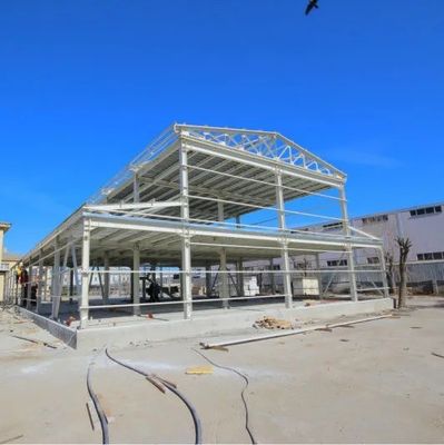 Επαγγελματική κατασκευή χάλυβα δομή αποθήκη γρήγορη συναρμολόγηση σύγχρονη σχεδίαση προετοιμασία