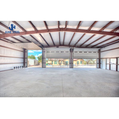 Εύκολο να συναρμολογήσετε Prefab Metal Steel δομή Γκαράζ αυτοκινήτου με στερεό H-σχήμα δομή χάλυβα