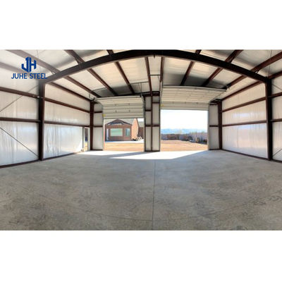 Εύκολο να συναρμολογήσετε Prefab Metal Steel δομή Γκαράζ αυτοκινήτου με στερεό H-σχήμα δομή χάλυβα