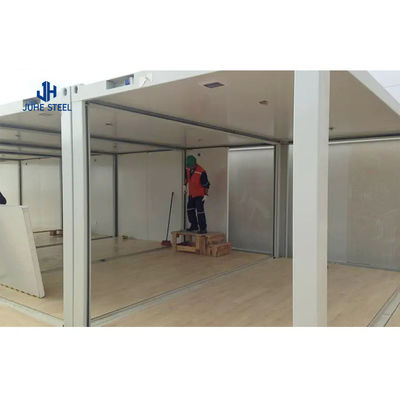 Τυλιζόμενο Προσυσκευασμένο 20/40ft Καραβάνι Χάλυβα Luxury Container House για όλες τις τοποθεσίες