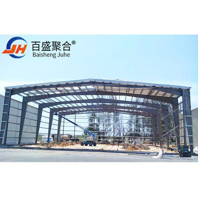 ISO9001 2008/CE/BV Πιστοποιημένη χάλυβα δομή hangar για εμπορικά και ιδιωτικά αεροσκάφη