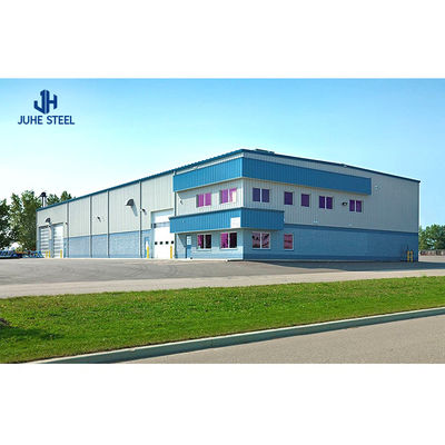 ISO9001 2008/CE/BV Πιστοποιημένο Δύο ορόφους Προσυσκευασμένο κτίριο γραφείων από χάλυβα