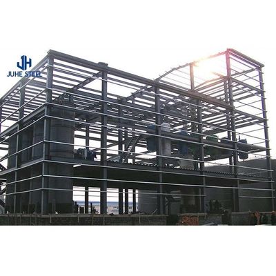 ISO9001 2008/CE/BV Πιστοποιημένο προκατασκευασμένο κτίριο με χάλυβα χαμηλού άνθρακα Q235B/Q345B