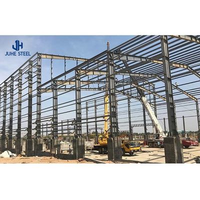 ISO9001 2008/CE/BV Πιστοποιημένο προκατασκευασμένο κτίριο με χάλυβα χαμηλού άνθρακα Q235B/Q345B