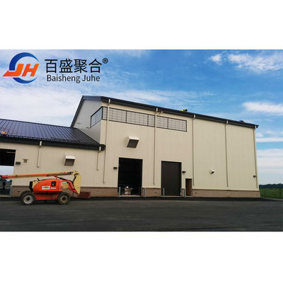 Επαγγελματικό Σχεδιασμό Steel Structure Εργαστήριο με Solid H-shape Steel Beam Main Frame