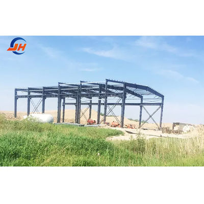 Προσαρμόσιμη δομή χάλυβα Αποθήκη με Q235/Q345B βαθμού στερεό H-σχήμα κύριο πλαίσιο
