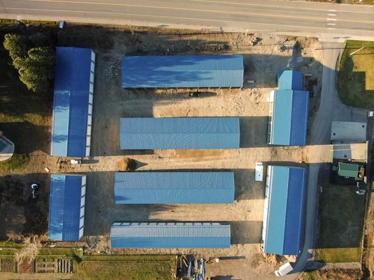 Εργαστήριο χάλυβα για την κατασκευή κατασκευών χάλυβα