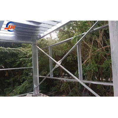 Q235B/Q345B Κατασκευαστικό κτίριο από χάλυβα με χαμηλή περιεκτικότητα σε άνθρακα για αποθήκες αγροτικών αποθηκών