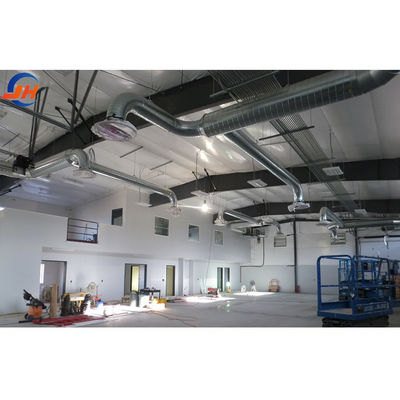 Στερεό H-σχήμα χάλυβα δομή κύριο πλαίσιο Prefab χάλυβα δομή κτίριο για την αγορά της Αφρικής