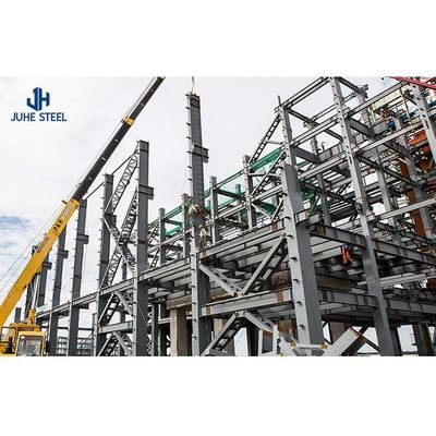 Q355 Q235B Σιδηρουργική ποιότητα Ελαφρύ χάλυβα Κεντρικό πλαίσιο Βιομηχανικό μεταλλικό προετοιμασμένο κτίριο αποθήκης