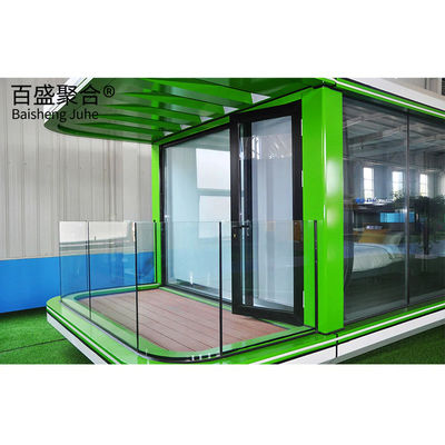 Οικολογικά φιλικό High End Life Living Mobile Container Hotel για ταξιδιωτικό αυτοκίνητο / Prefab House