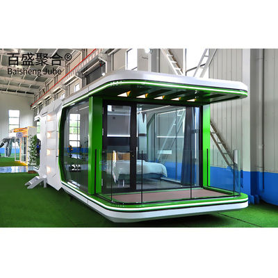 Οικολογικά φιλικό High End Life Living Mobile Container Hotel για ταξιδιωτικό αυτοκίνητο / Prefab House
