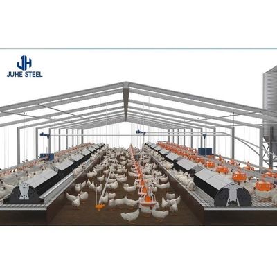 ISO9001 2008/CE/BV Πιστοποιημένη σύγχρονη εκτροφή πουλερικών