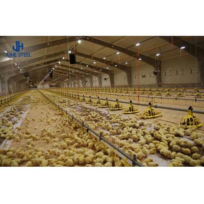 ISO9001 2008/CE/BV Πιστοποιημένη σύγχρονη εκτροφή πουλερικών