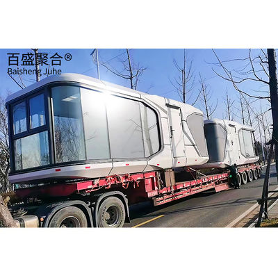 Apple Cabin Prefab Container Home Σύγχρονο διαστημικό κάψουλο για εξωτερικό γραφείο