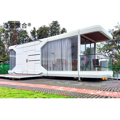 Apple Cabin Prefab Container Home Σύγχρονο διαστημικό κάψουλο για εξωτερικό γραφείο