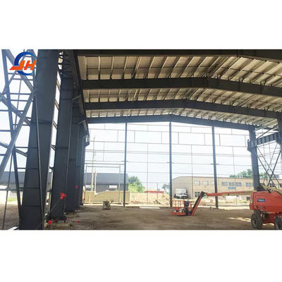 Light Weight Steel Construction for Prefabricated Warehouse Workshop Storage Building Ο κατασκευαστικός μηχανισμός για την κατασκευή προπαρασκευασμένων αποθηκών, εργαστηρίων και αποθηκών