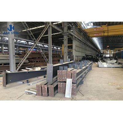 Q235 Q235B Q345 Σιδηροδρομική δομή Αμαξοστοιχίας Τμήμα στάθμευσης αυτοκινήτων για σχεδιασμό κατασκευής αποθηκών
