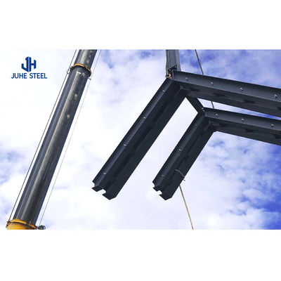 Juhe Metal Space Frame Steel Structure Building Prefab Warehouse για προσαρμοσμένο σχεδιασμό