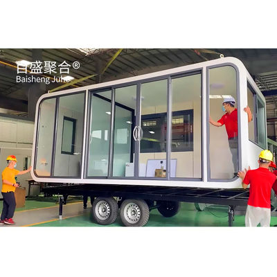 20ft 40ft Container Houses Κινητό γραφείο εργασίας Pod για εξωτερικό σύγχρονο Prefab House