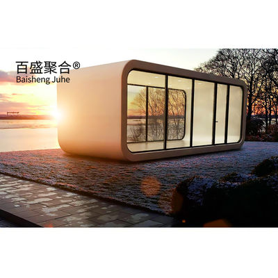 Χάλυβα Κοντέινερ Σπίτια 20ft 40ft Μοντυλό Prefab μικροσκοπικά σπίτια για φορητό Apple Office