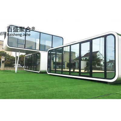 Χάλυβα Κοντέινερ Σπίτια 20ft 40ft Μοντυλό Prefab μικροσκοπικά σπίτια για φορητό Apple Office