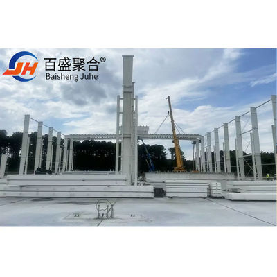 Steel Grade Prefabricated Space Frame House Light Steel Structure Κτίριο