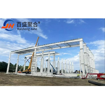 Steel Grade Prefabricated Space Frame House Light Steel Structure Κτίριο