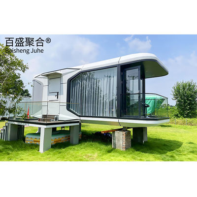Μοντυλικό Prefab Container House Eco Friendly Καψούλα ξενοδοχείου Καμπίνα για χρήση χώρου