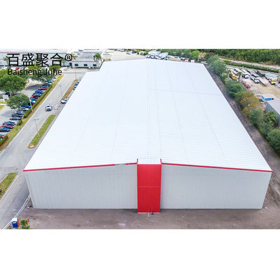 Clear Span Prefab Steel Structure Warehouse Κατασκευαστικό υλικό για την ευρωπαϊκή αγορά