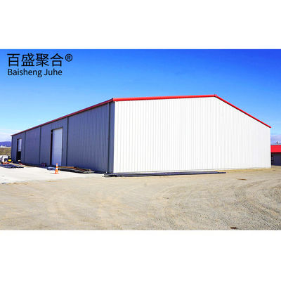 Clear Span Prefab Steel Structure Warehouse Κατασκευαστικό υλικό για την ευρωπαϊκή αγορά
