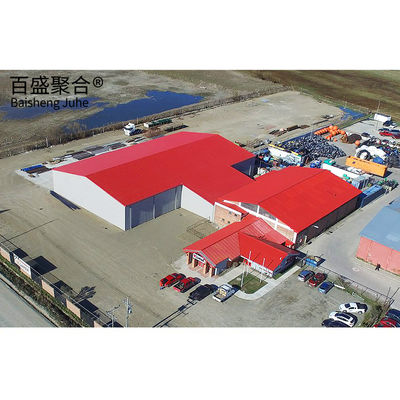 Clear Span Prefab Steel Structure Warehouse Κατασκευαστικό υλικό για την ευρωπαϊκή αγορά