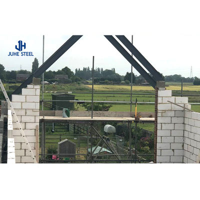 Q235/Q235B/Q355/Q355B Σιδηροδρομική δομή για το σχεδιασμό αίθουσας λειτουργίας Κόκκινο σίδηρο Προετοιμασία