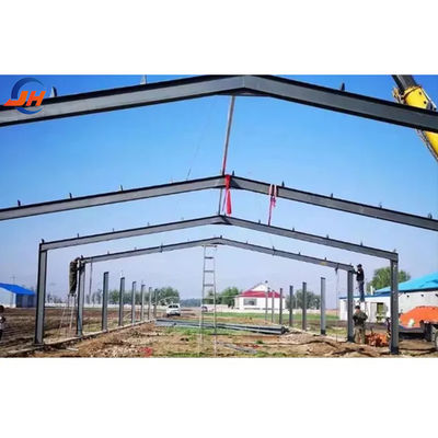 Ζυγισμένο πλαίσιο Βιομηχανικό Custom Prefab House με C.Z σχήμα Steel Channel Purlin