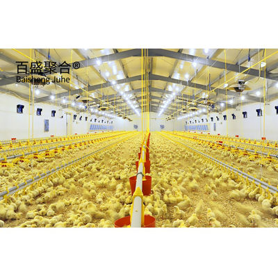 ISO9001 2008/CE/BV Πιστοποιημένο κτηνοτροφικό κτίριο από χάλυβα για κτηνοτροφία και πουλερικά