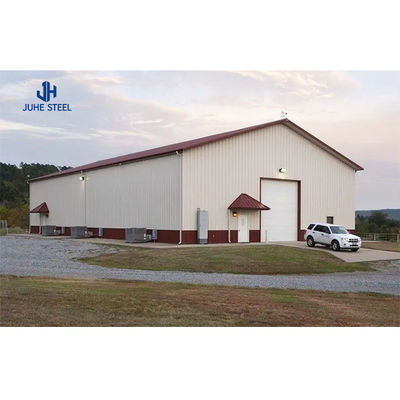 Στερεό H-σχήμα Steel Beam Animal Shelter για ζωντανό βοοειδές και κατσίκες λύση αποθήκη