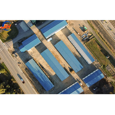 Ελαφρύ χάλυβα Οργάνωση χάλυβα Εργαστήριο hangar Showroom Κτίριο σούπερ μάρκετ