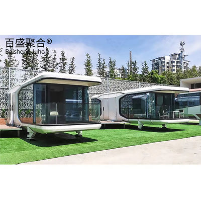 Μεταφορά και φορτίο απλοποιημένο 20ft flat pack container house για διαστημική κάψουλα διαβίωσης