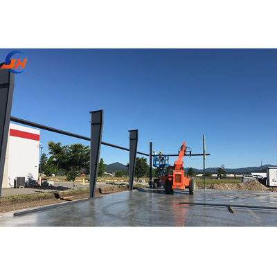 15*30*3 Προσυσκευασμένο χάλυβα δομικό υλικό αποθήκης με σχεδιασμό ελαφρού βάρους