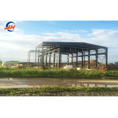 Στίχος Q345 Q235 Light Steel Main Frame Design Metal Prefabricated Warehouse Κτίριο