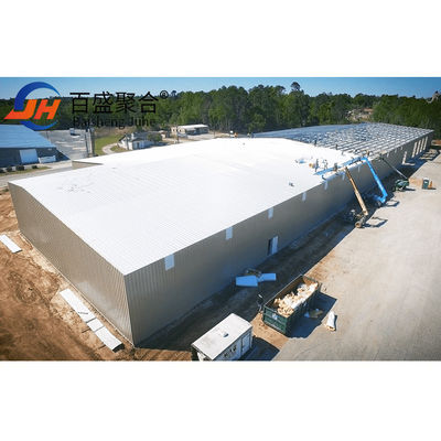 Steel Structural Fabrication Construction Q235B/Q345B Low Carbon Steel Workshop Design Οργανισμός κατασκευής χάλυβα με χαμηλό άνθρακα
