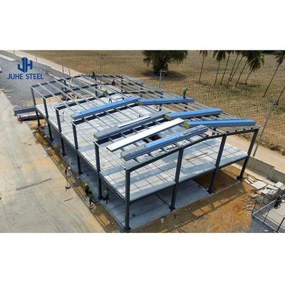 Q235B Πρακτική δομή από χάλυβα Πλαίσιο από κράμα αλουμινίου